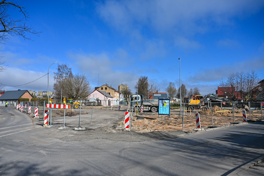 Panevėžyje vykdoma Stoties, Pušaloto ir Marijonų gatvių sankryžos rekonstrukcija 1 GED 5391 1