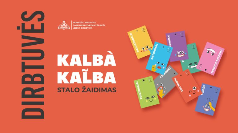 „Kalbà kal̃ba“ – pasigamink! „Kalbà kal̃ba“ – pasigamink!