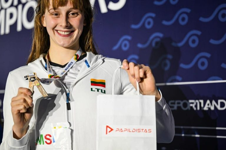 Rugilė Abračinskaitė iškovojo net 5 medalius