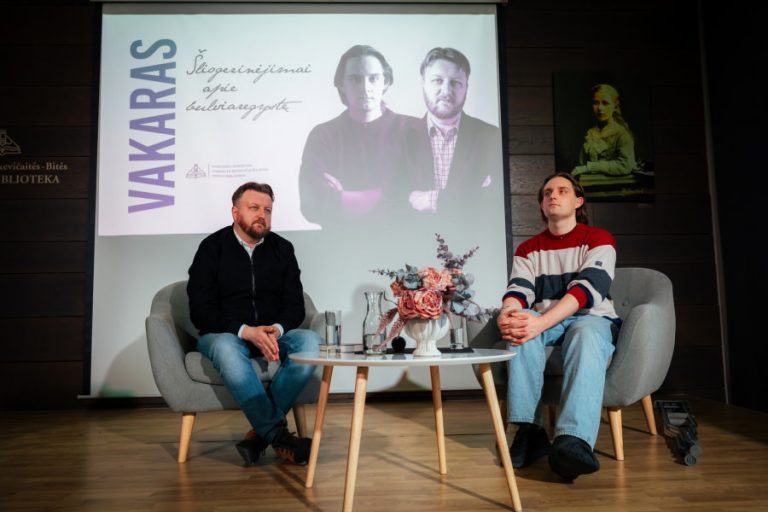 Kontrapunktas spektaklyje — Arvydas Šliogeris