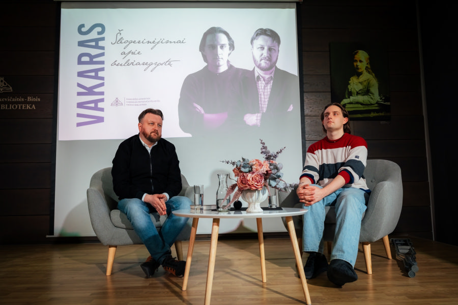 Kontrapunktas spektaklyje — Arvydas Šliogeris