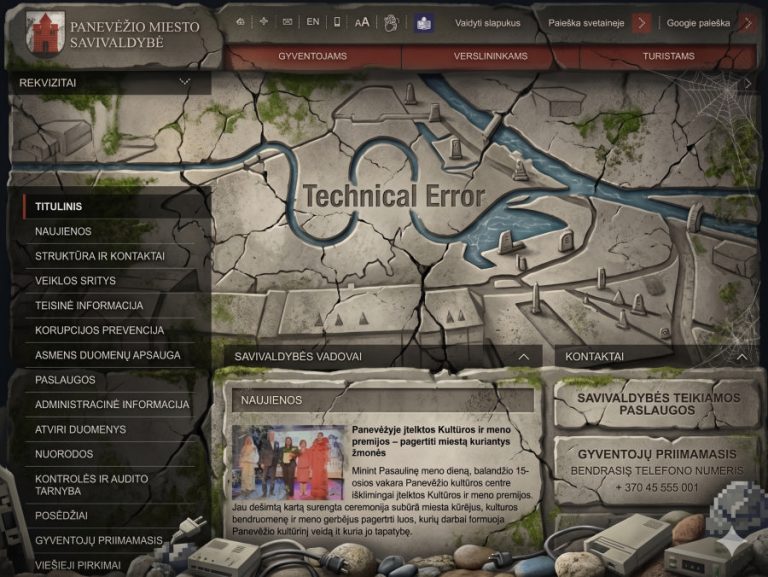 Skaitmeninė Panevėžio odisėja: administraciniai labirintai, veiklos šešėliai ir el. demokratijos Iliuzija