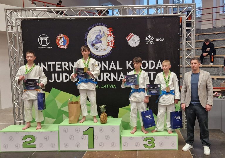Panevėžio sporto centro dziudistai varžėsi tarptautiniame turnyre Rygoje