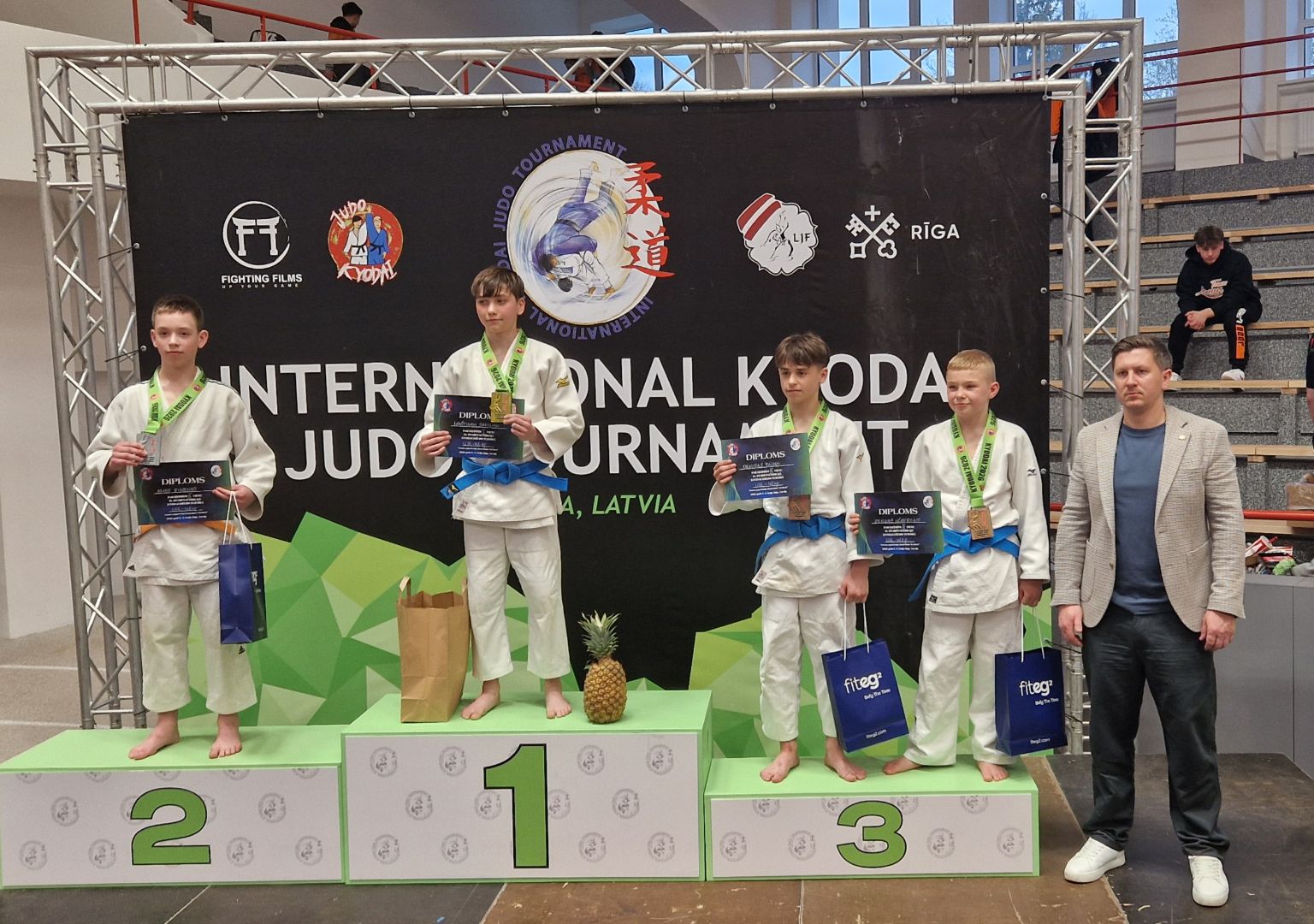 Panevėžio sporto centro dziudistai varžėsi tarptautiniame turnyre Rygoje