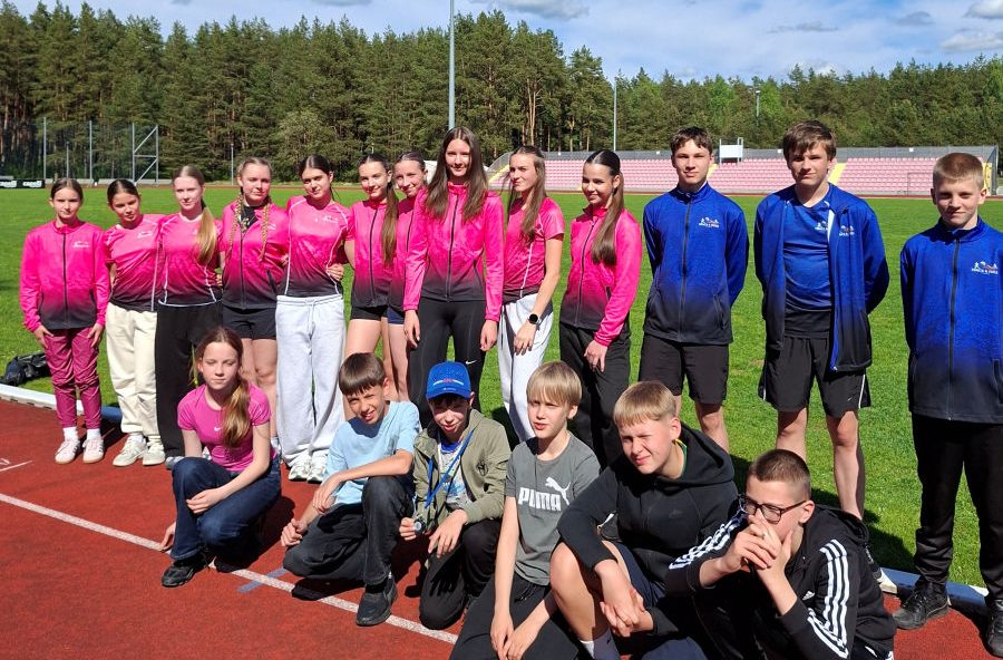 Panevėžio sporto centro lengvaatlečiai iškovojo medalius