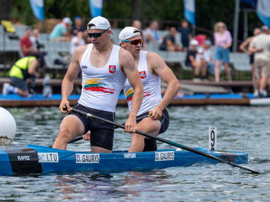 Panevėžio sporto centro irkluotojams broliams Gauriams – verslo parama