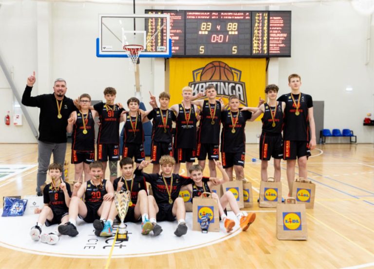 Panevėžio sporto centro krepšininkai – MKL U14 čempionai Panevėžio sporto centro krepšininkai – MKL U14 čempionai