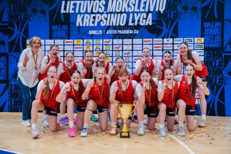 Panevėžio sporto centro krepšininkės – Lietuvos moksleivių krepšinio lygos U18 čempionės Panevėžio sporto centro krepšininkės – Lietuvos moksleivių krepšinio lygos U18 čempionės