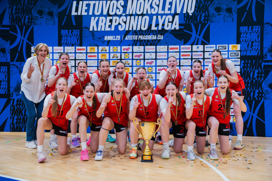 Panevėžio sporto centro krepšininkės – Lietuvos moksleivių krepšinio lygos U18 čempionės
