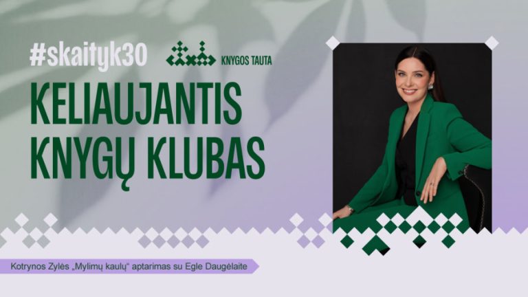 Bitės bibliotekoje – „#Skaityk30 Keliaujančio knygų klubo“ debiutas