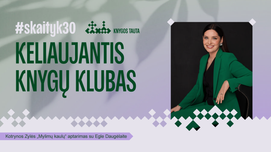 Bitės bibliotekoje – „#Skaityk30 Keliaujančio knygų klubo“ debiutas