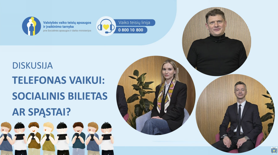 Telefonas vaikui: socialinis bilietas ar spąstai? Specialistai paaiškino, kur slypi didžiausios rizikos
