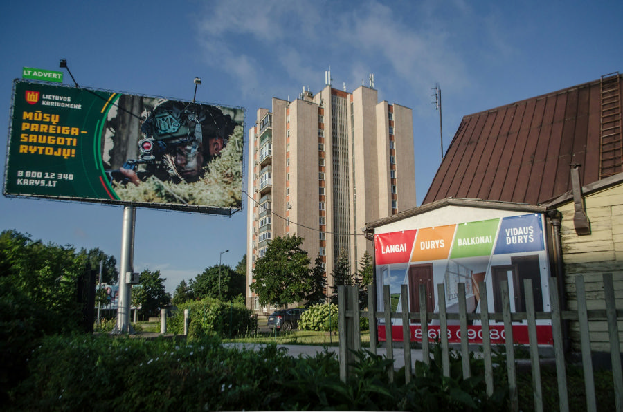 Geriausi lauko reklamos sprendimai Lietuvoje