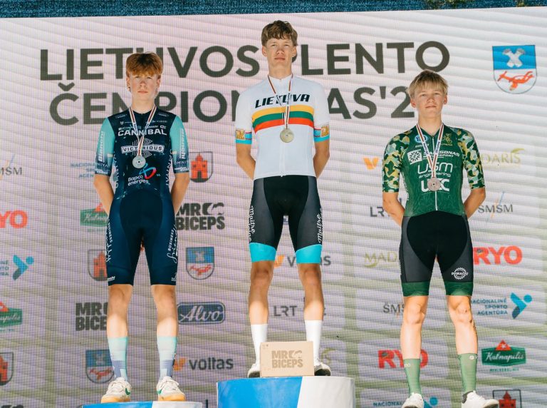 Karolis Petronis – Lietuvos jaunių plento dviračių čempionas Karolis Petronis – Lietuvos jaunių plento dviračių čempionas