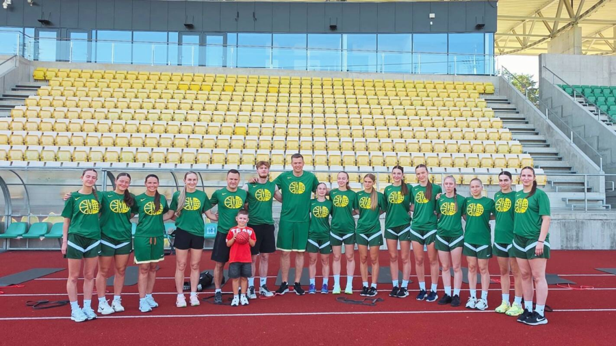 Panevėžio sporto centro krepšininkės su Lietuvos U18 rinktine rengiasi Europos čempionatui