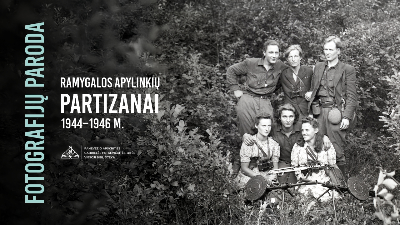 Bibliotekoje – pirmąsyk į dienos šviesą grįžtančios partizanų istorijos