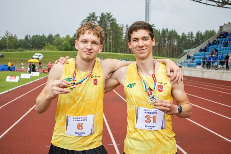 Baltijos šalių jaunių čempionate – Panevėžio sporto centro lengvaatlečių medaliai Baltijos šalių jaunių čempionate – Panevėžio sporto centro lengvaatlečių medaliai