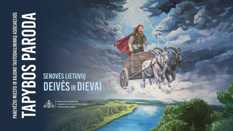 Tautodailininkų kūryboje – senovės lietuvių dievai Tautodailininkų kūryboje – senovės lietuvių dievai
