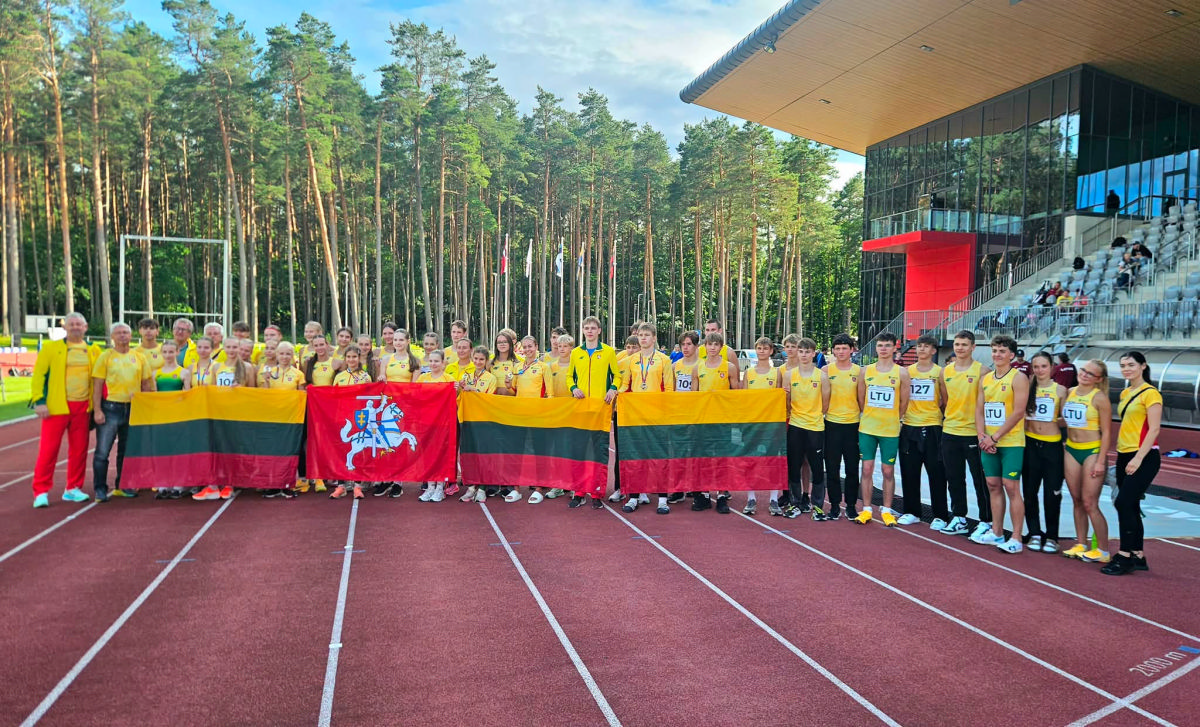 Panevėžio sporto centro lengvaatlečiams – sėkmingas Baltijos šalių čempionatas