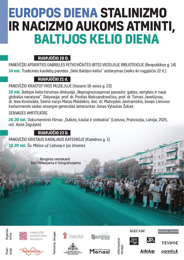 Baltijos kelio dienai skirti renginiai Baltijos kelio dienai skirti renginiai