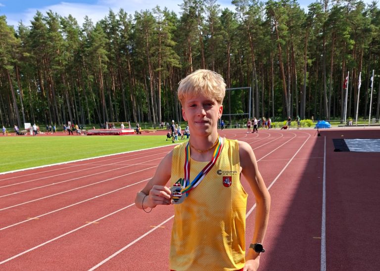 Panevėžio sporto centro ugdytinis A. Januška – tarp jaunųjų lengvosios atletikos talentų