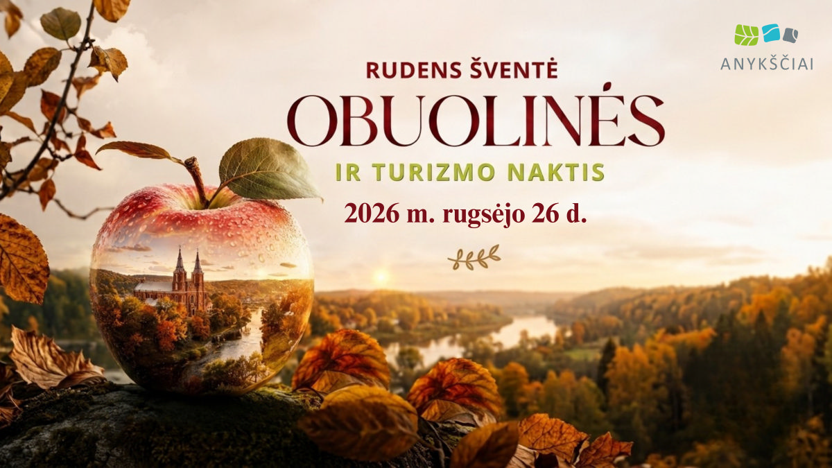 Nuo kvepiančių obuolių iki naktinių paslapčių: Anykščiai kviečia į „Obuolines“ ir turizmo naktį
