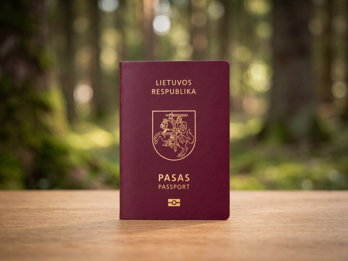 Lietuvos pasas pasauliniame reitinge pakilo į 23-ią vietą Lietuvos pasas pasauliniame reitinge pakilo į 23-ią vietą