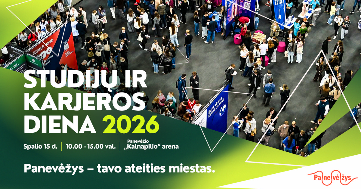 Panevėžyje vyks „Studijų ir karjeros diena 2026“